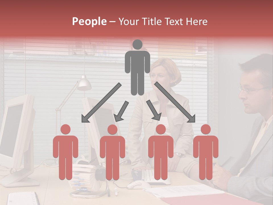 Evenings Man Rides PowerPoint Template