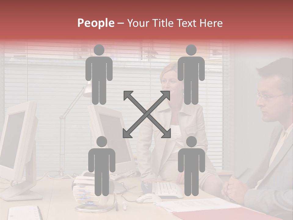 Evenings Man Rides PowerPoint Template