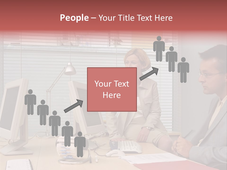 Evenings Man Rides PowerPoint Template