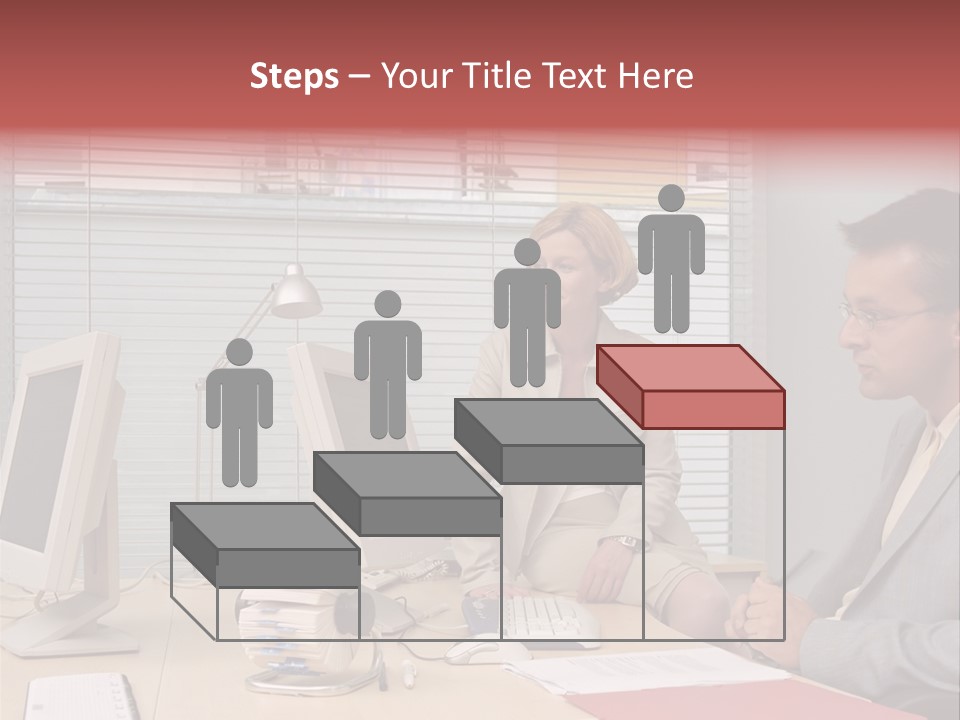 Evenings Man Rides PowerPoint Template