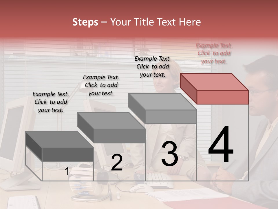 Evenings Man Rides PowerPoint Template