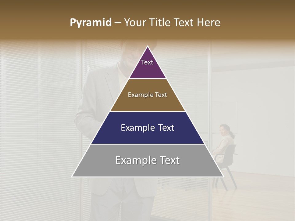 Lookingcamera Inside Posters PowerPoint Template