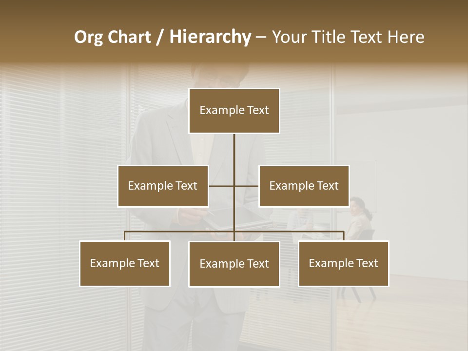 Lookingcamera Inside Posters PowerPoint Template