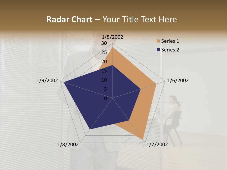 Lookingcamera Inside Posters PowerPoint Template