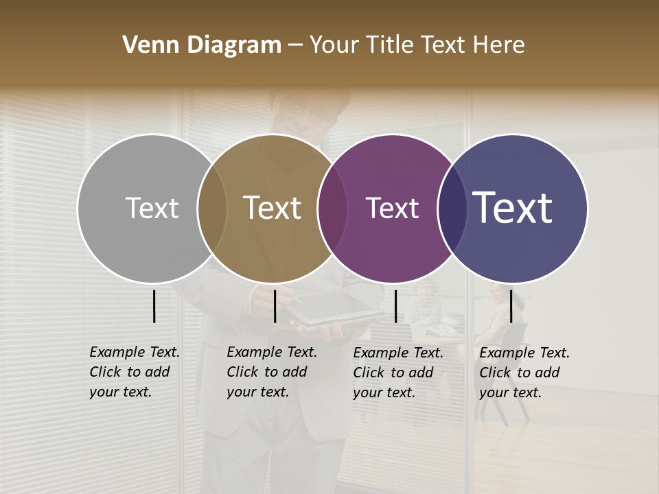 Lookingcamera Inside Posters PowerPoint Template