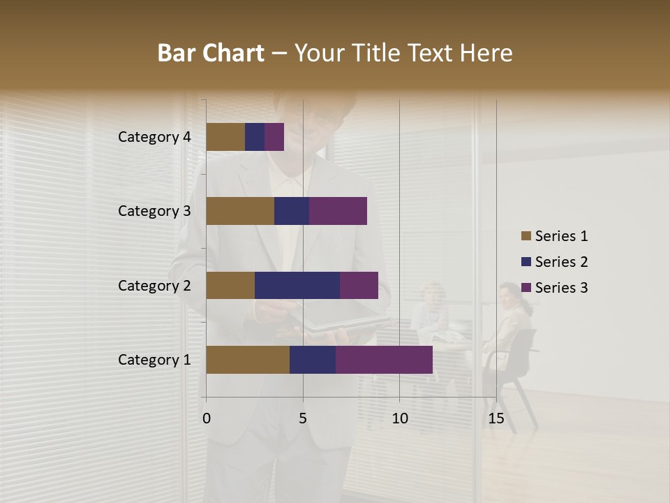 Lookingcamera Inside Posters PowerPoint Template