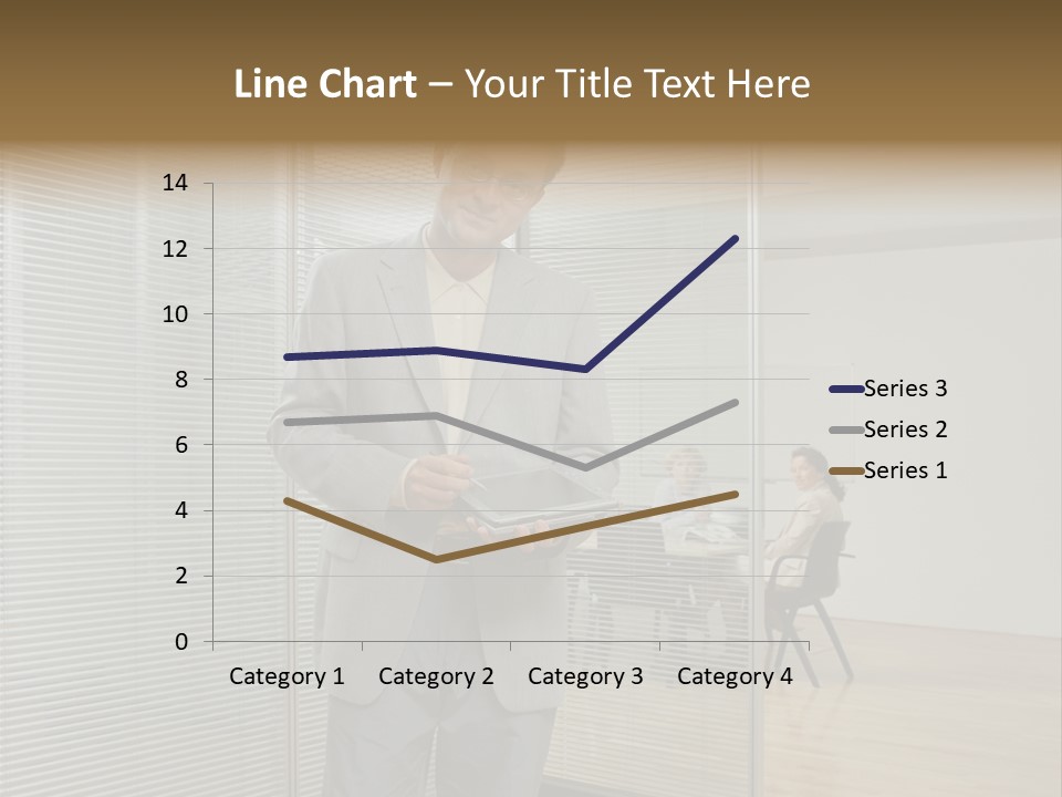 Lookingcamera Inside Posters PowerPoint Template