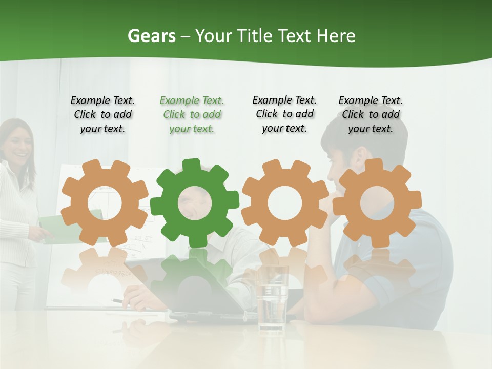 Inside Computer Document PowerPoint Template