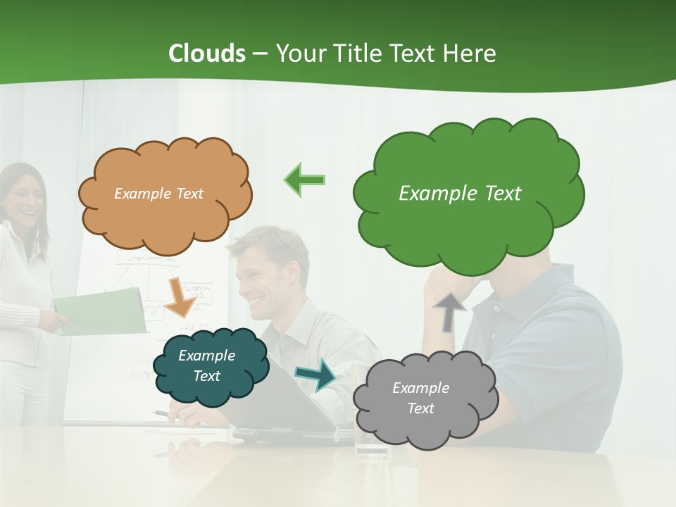 Inside Computer Document PowerPoint Template