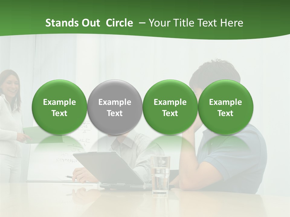 Inside Computer Document PowerPoint Template