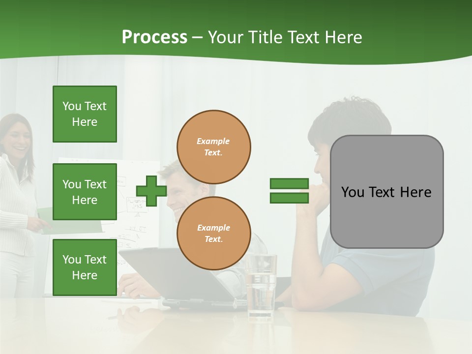 Inside Computer Document PowerPoint Template