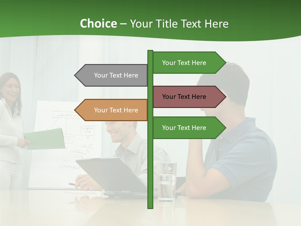 Inside Computer Document PowerPoint Template
