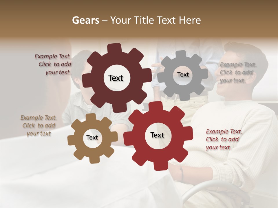 Happiness Working Stockphotos PowerPoint Template