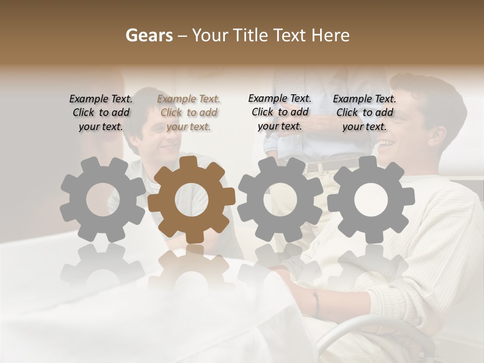 Happiness Working Stockphotos PowerPoint Template