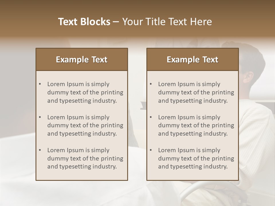 Happiness Working Stockphotos PowerPoint Template