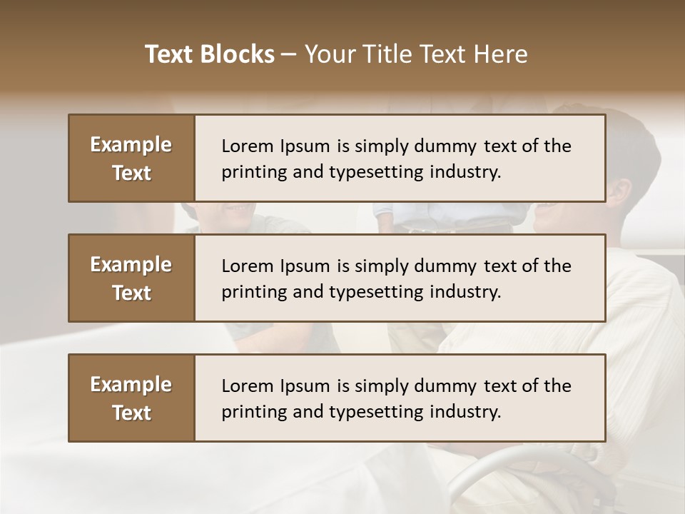 Happiness Working Stockphotos PowerPoint Template