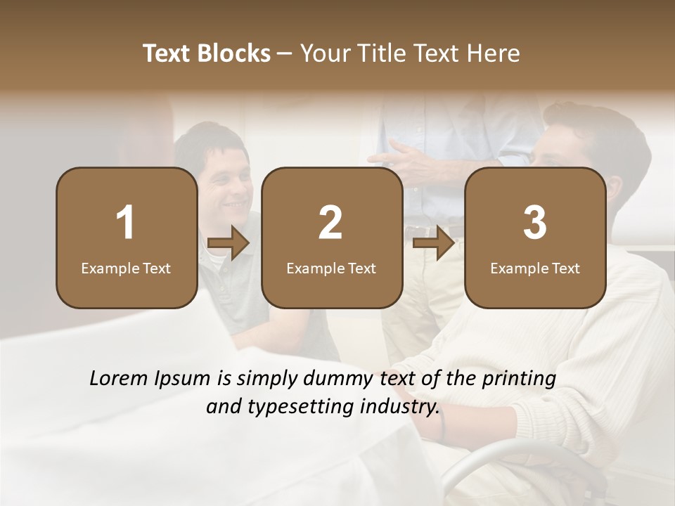 Happiness Working Stockphotos PowerPoint Template