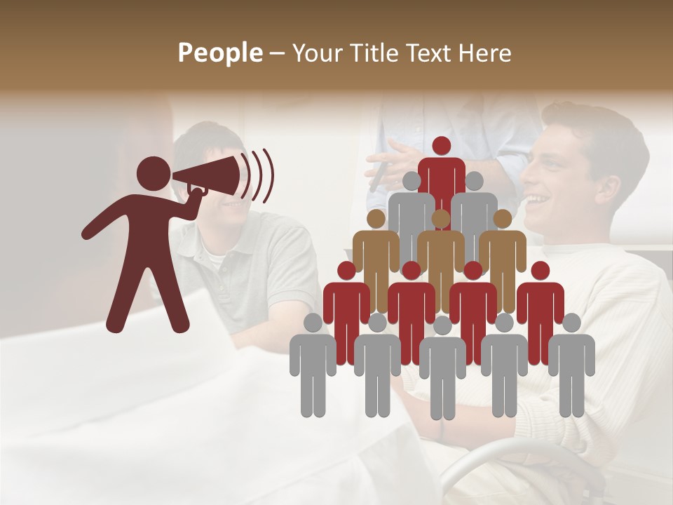 Happiness Working Stockphotos PowerPoint Template