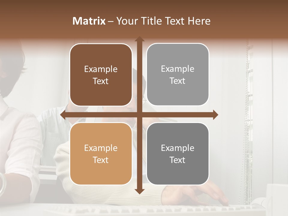 Occupation Desk Pictures PowerPoint Template