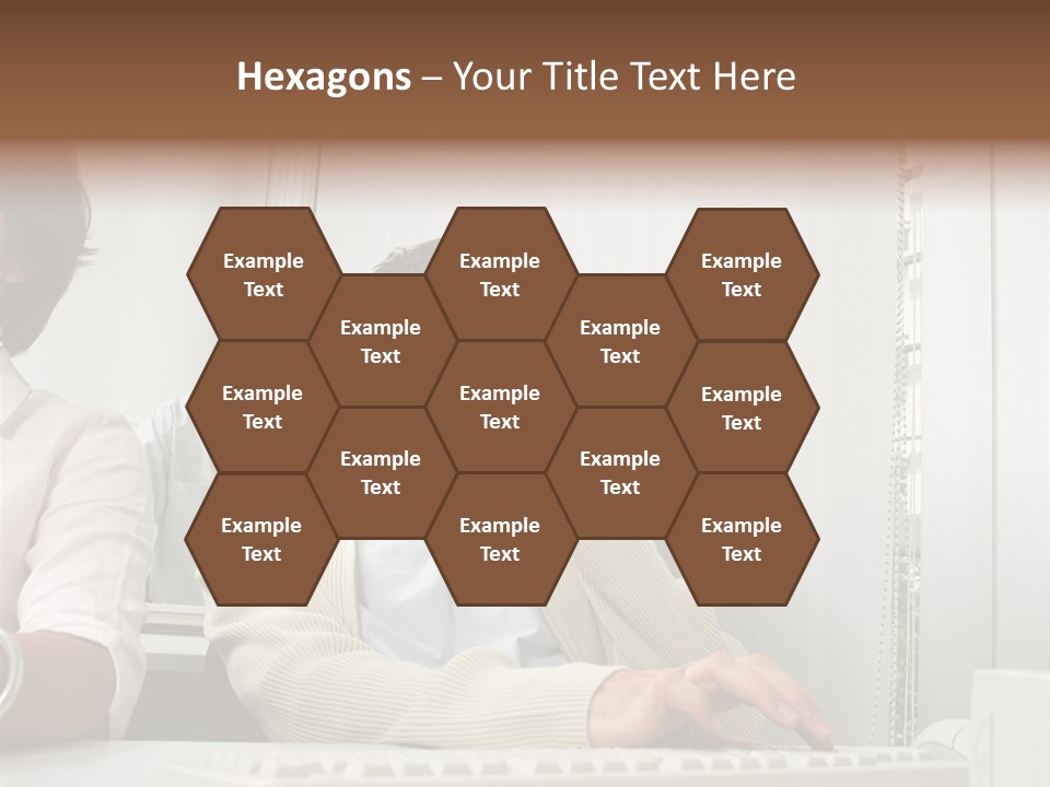 Occupation Desk Pictures PowerPoint Template