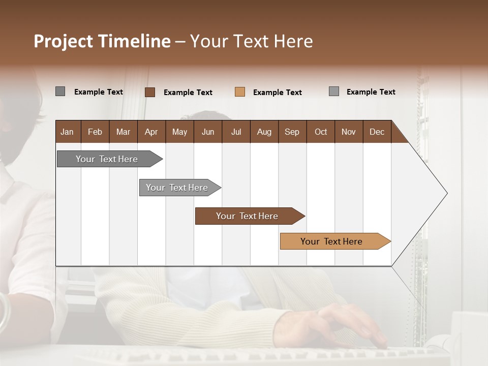 Occupation Desk Pictures PowerPoint Template