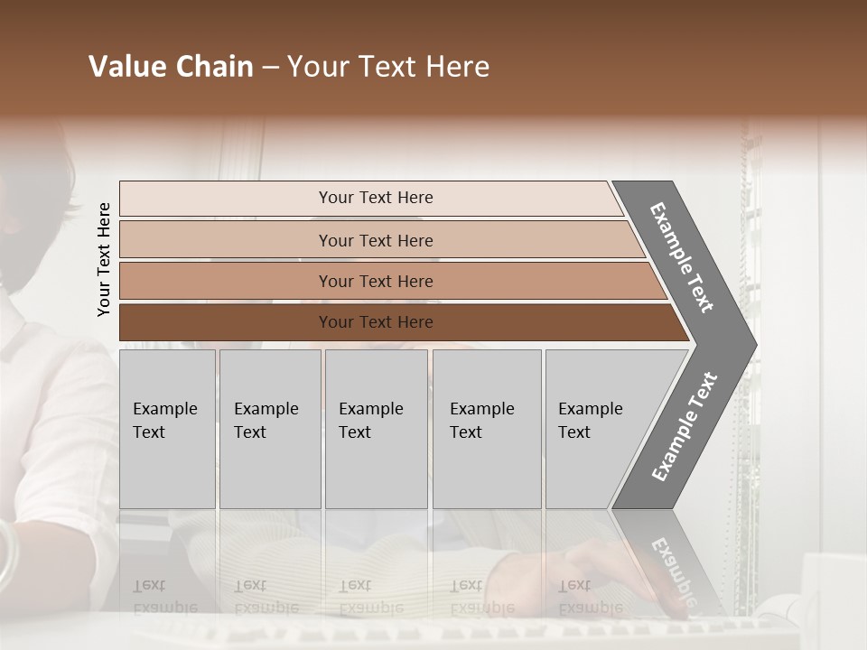 Occupation Desk Pictures PowerPoint Template