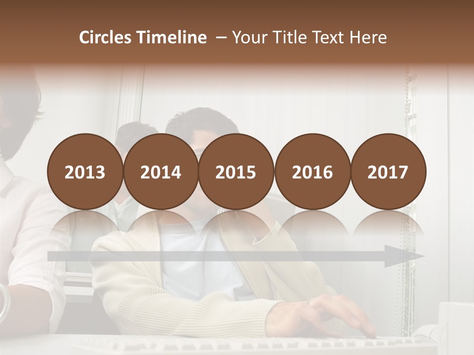 Occupation Desk Pictures PowerPoint Template