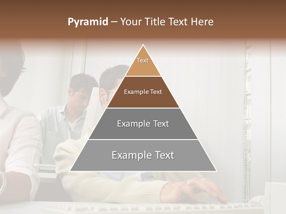Occupation Desk Pictures PowerPoint Template