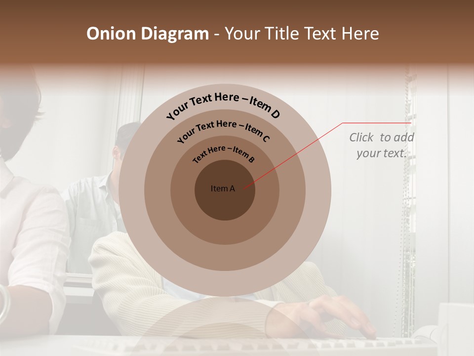 Occupation Desk Pictures PowerPoint Template