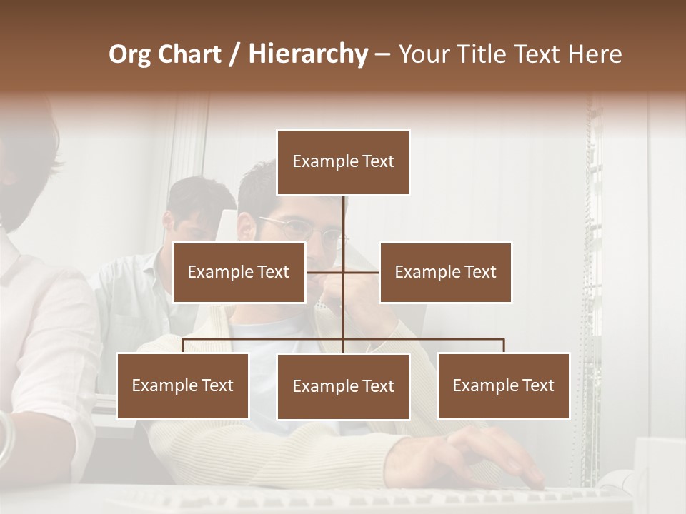 Occupation Desk Pictures PowerPoint Template