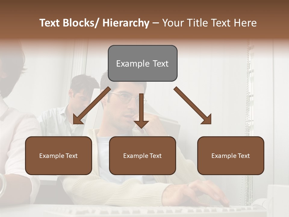 Occupation Desk Pictures PowerPoint Template