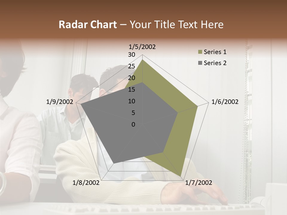 Occupation Desk Pictures PowerPoint Template