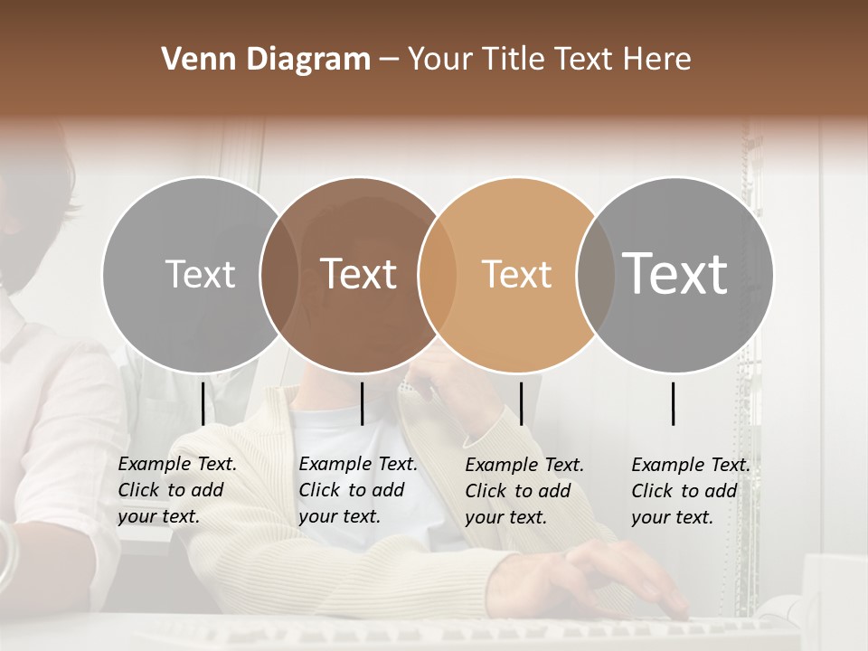 Occupation Desk Pictures PowerPoint Template