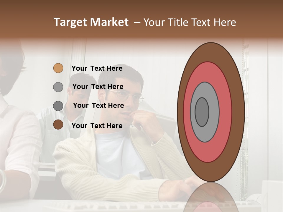 Occupation Desk Pictures PowerPoint Template