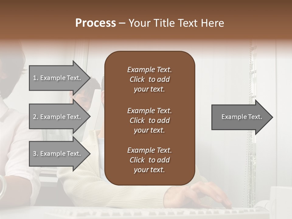 Occupation Desk Pictures PowerPoint Template