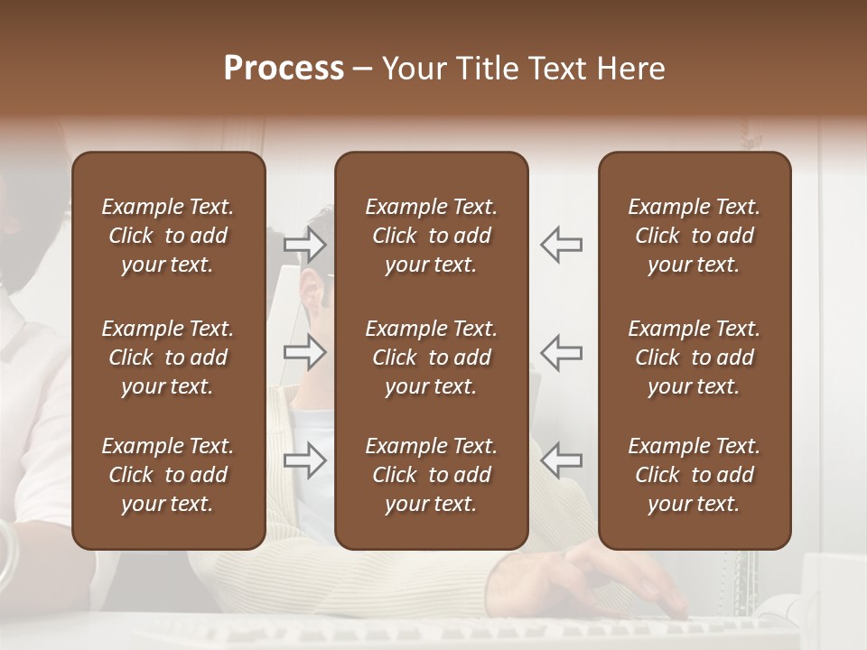 Occupation Desk Pictures PowerPoint Template