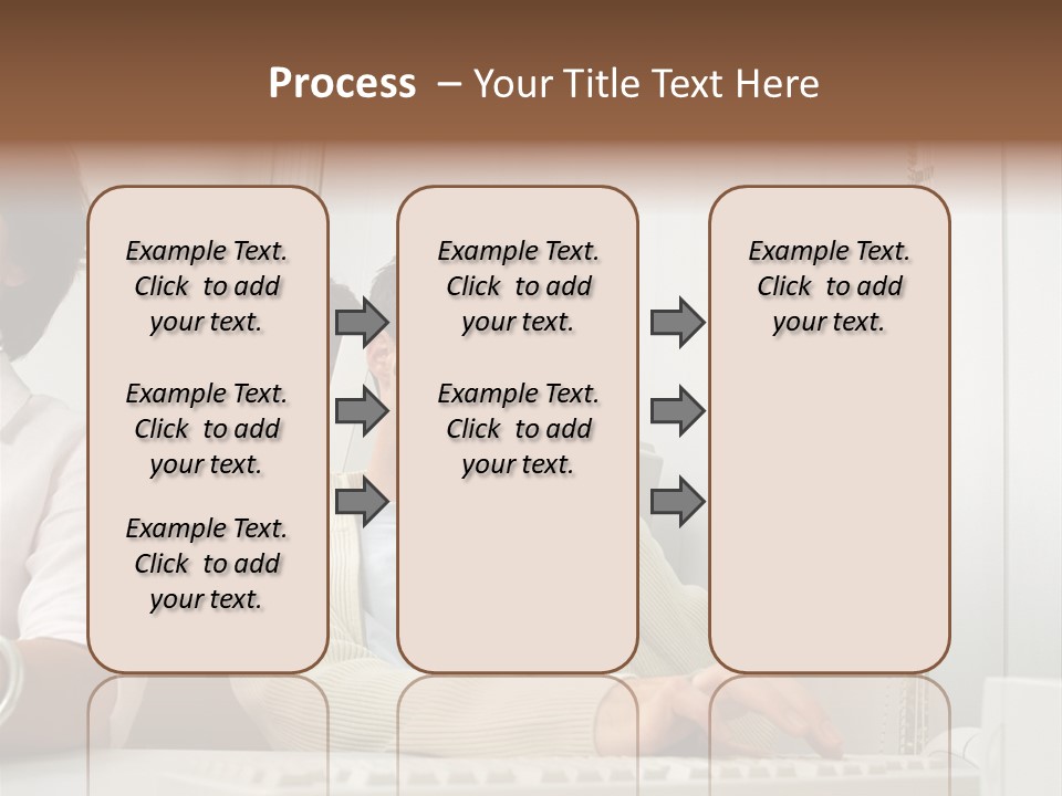 Occupation Desk Pictures PowerPoint Template
