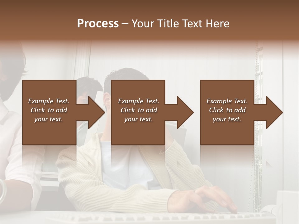 Occupation Desk Pictures PowerPoint Template