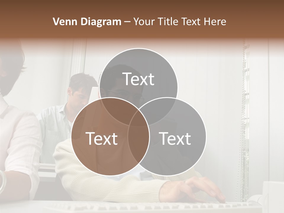 Occupation Desk Pictures PowerPoint Template