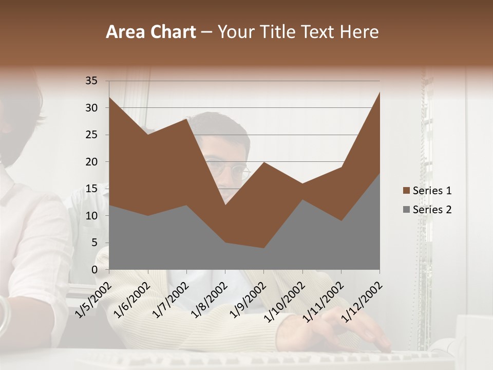 Occupation Desk Pictures PowerPoint Template