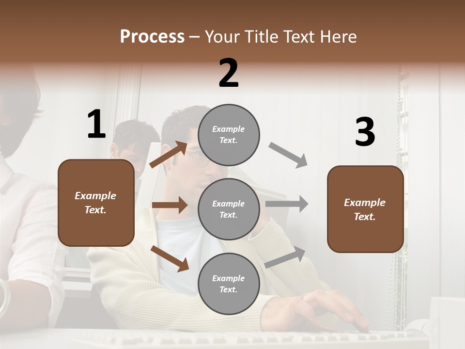 Occupation Desk Pictures PowerPoint Template