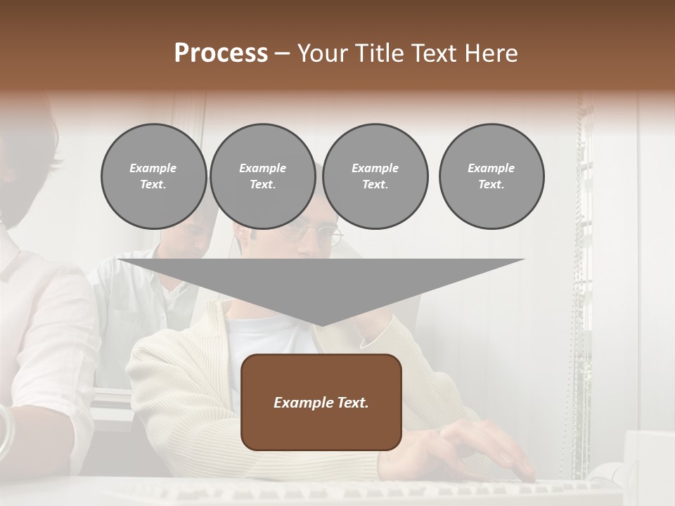 Occupation Desk Pictures PowerPoint Template