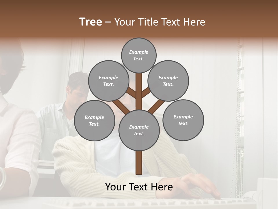 Occupation Desk Pictures PowerPoint Template