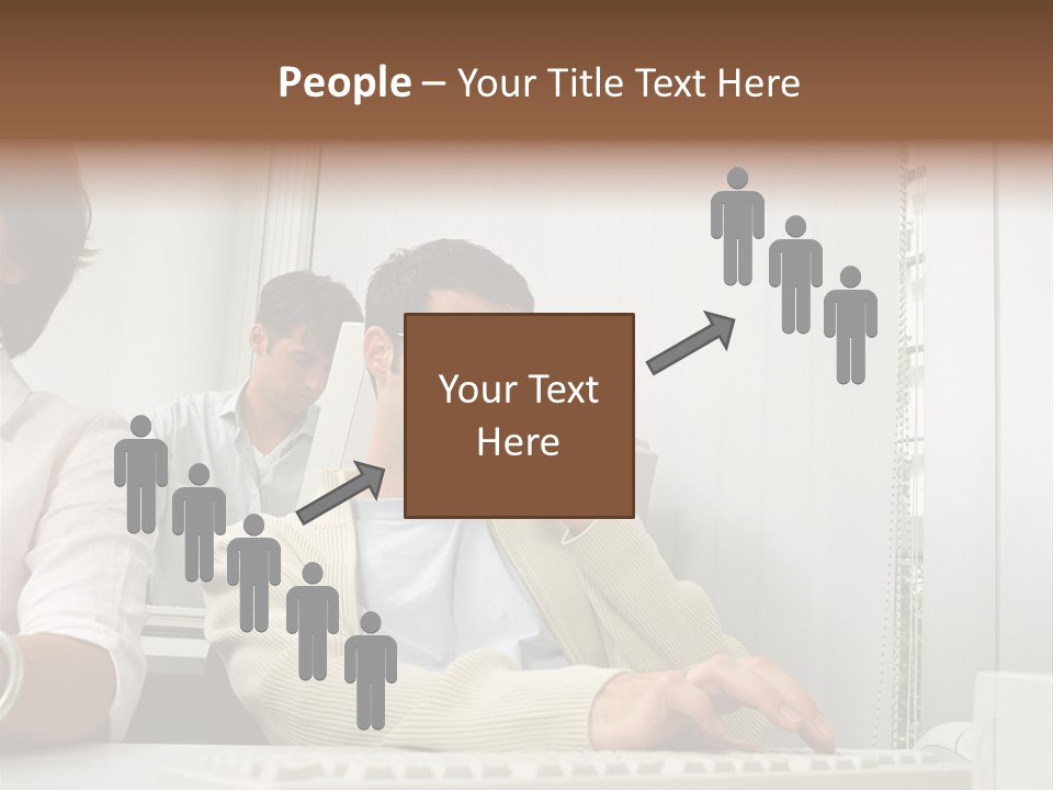 Occupation Desk Pictures PowerPoint Template