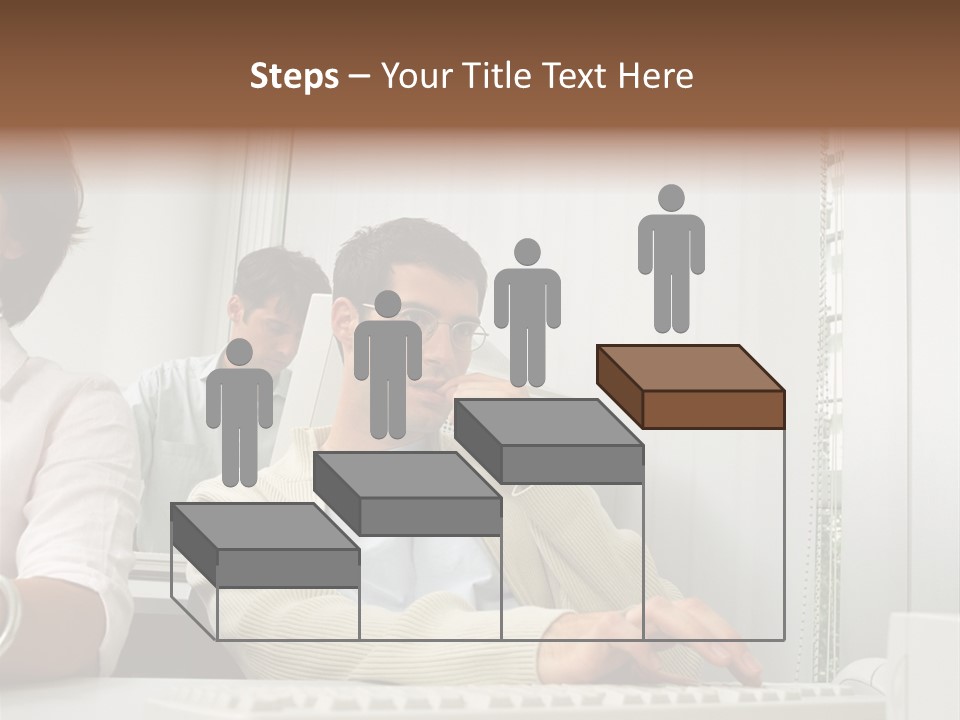 Occupation Desk Pictures PowerPoint Template