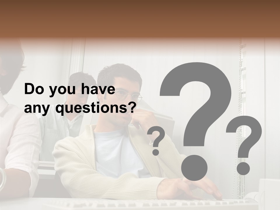 Occupation Desk Pictures PowerPoint Template