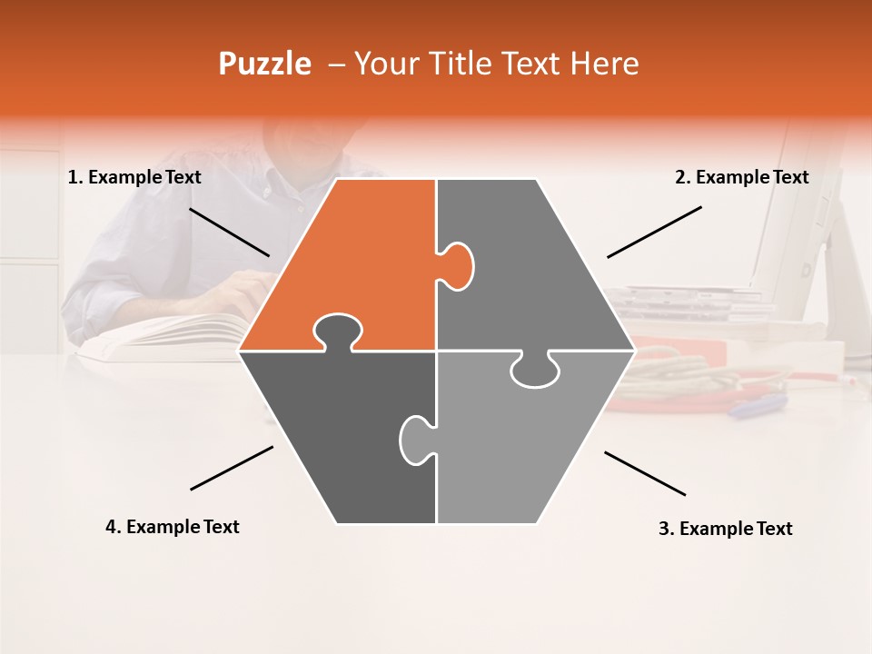 Personalcomputer Someone Inside PowerPoint Template