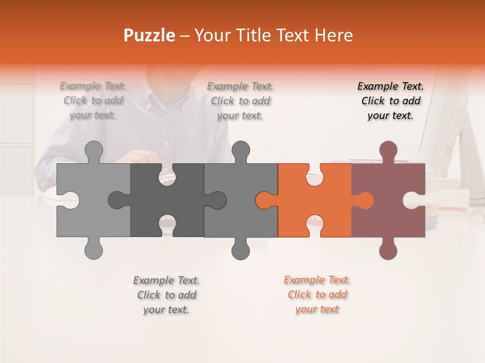 Personalcomputer Someone Inside PowerPoint Template