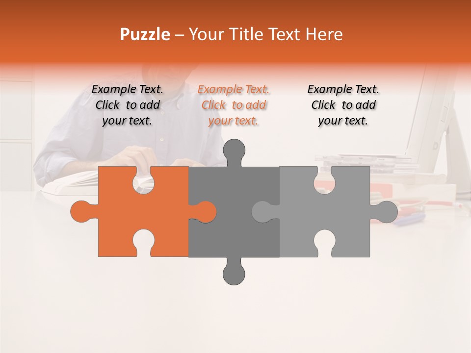 Personalcomputer Someone Inside PowerPoint Template