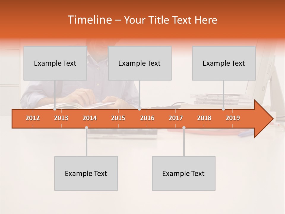 Personalcomputer Someone Inside PowerPoint Template